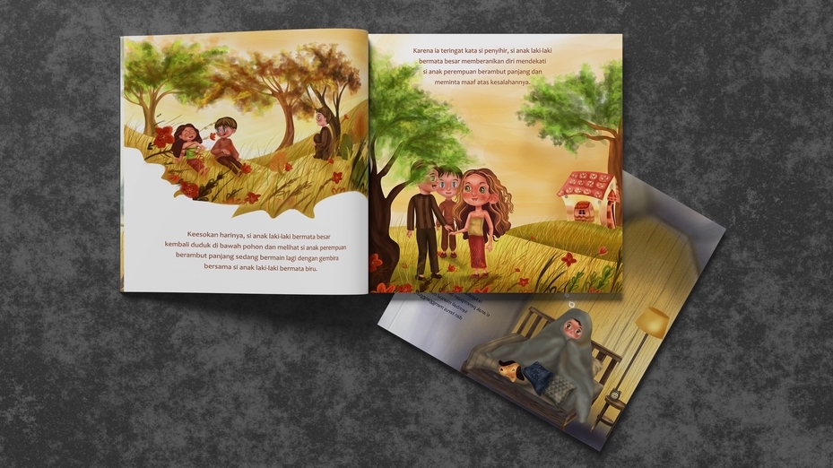 ilustrasi novel anak
