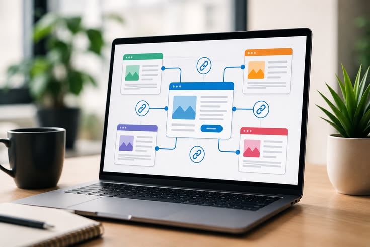 internal linking untuk topical authority